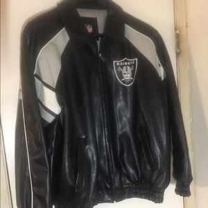 Leather Raider Jacket XL